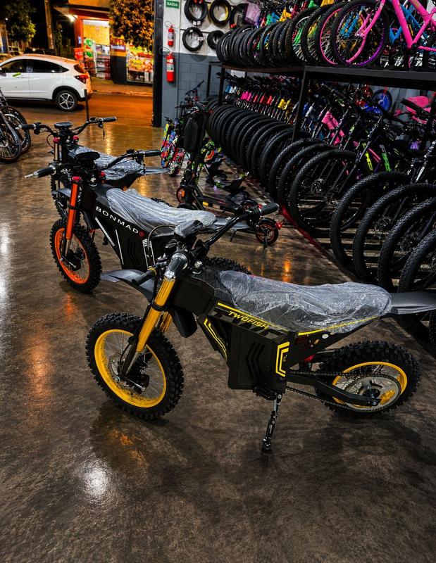 Bicicleta Elétrica 1000w até 2000w Off Road 48v 21ah Freio